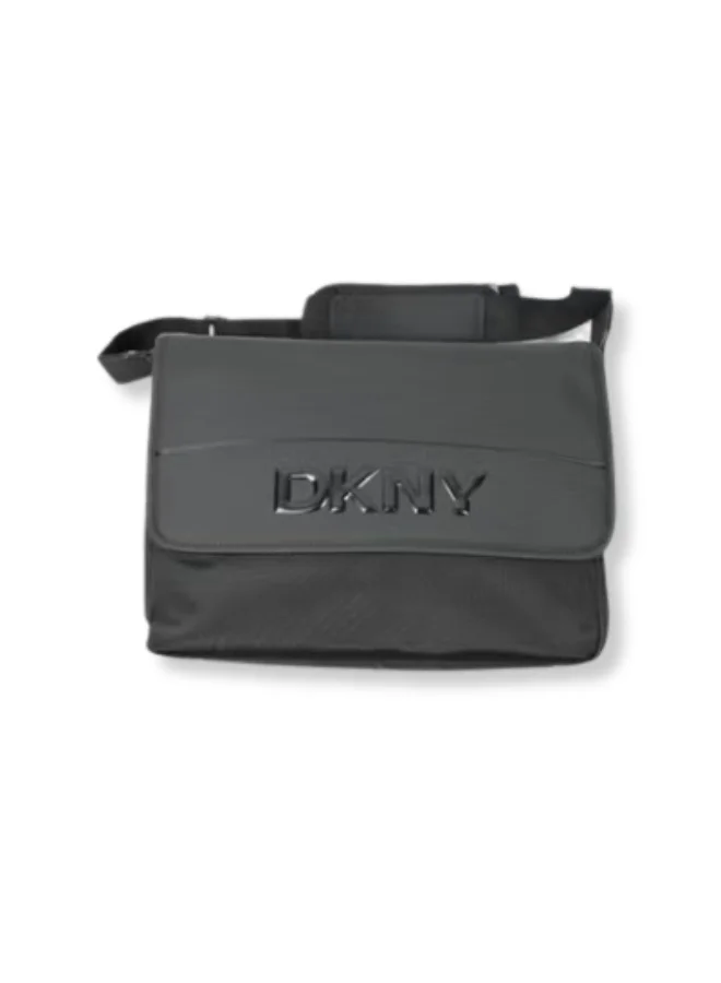 DKNY  DKNY Men's Crossbody Messenger Bag with Embossed Logo and Adjustable Strap – Black (DKNY-5156) for Women | Best Price UAE